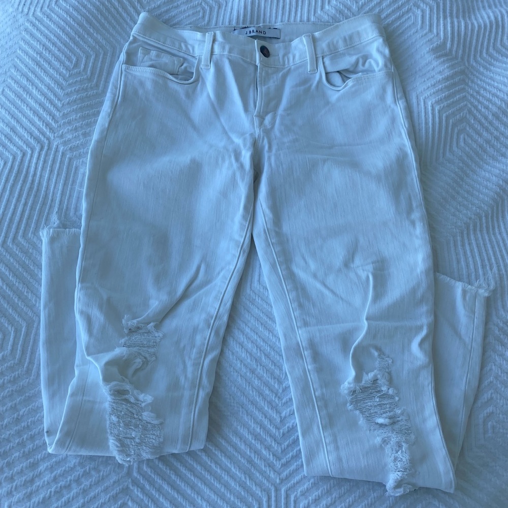 White Denim J Brand Jeans
